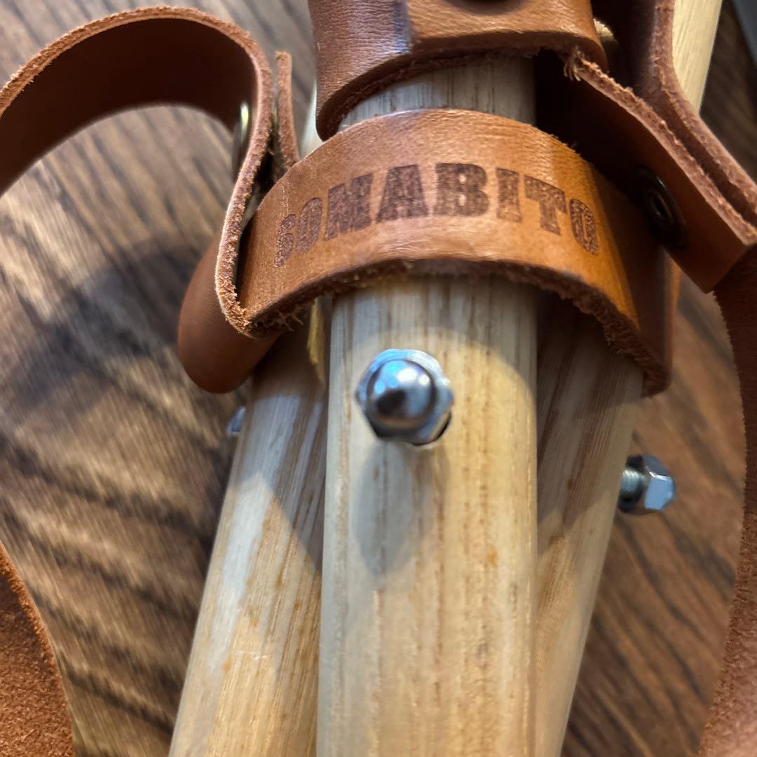 SOMABITO 刻印入り レザー 椅子