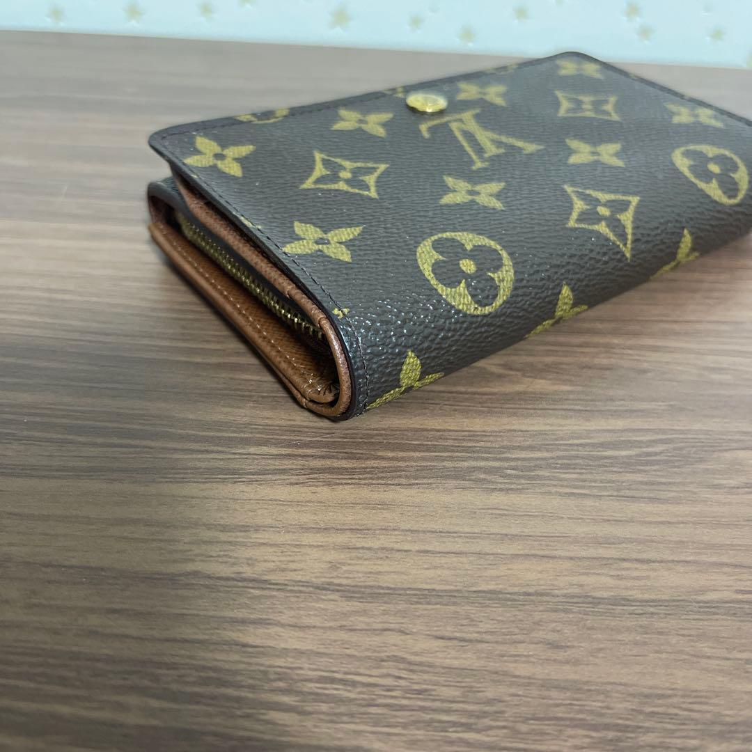 【極美品】ルイヴィトン モノグラム ポルトモネ ビエ トレゾール 二つ折り財布