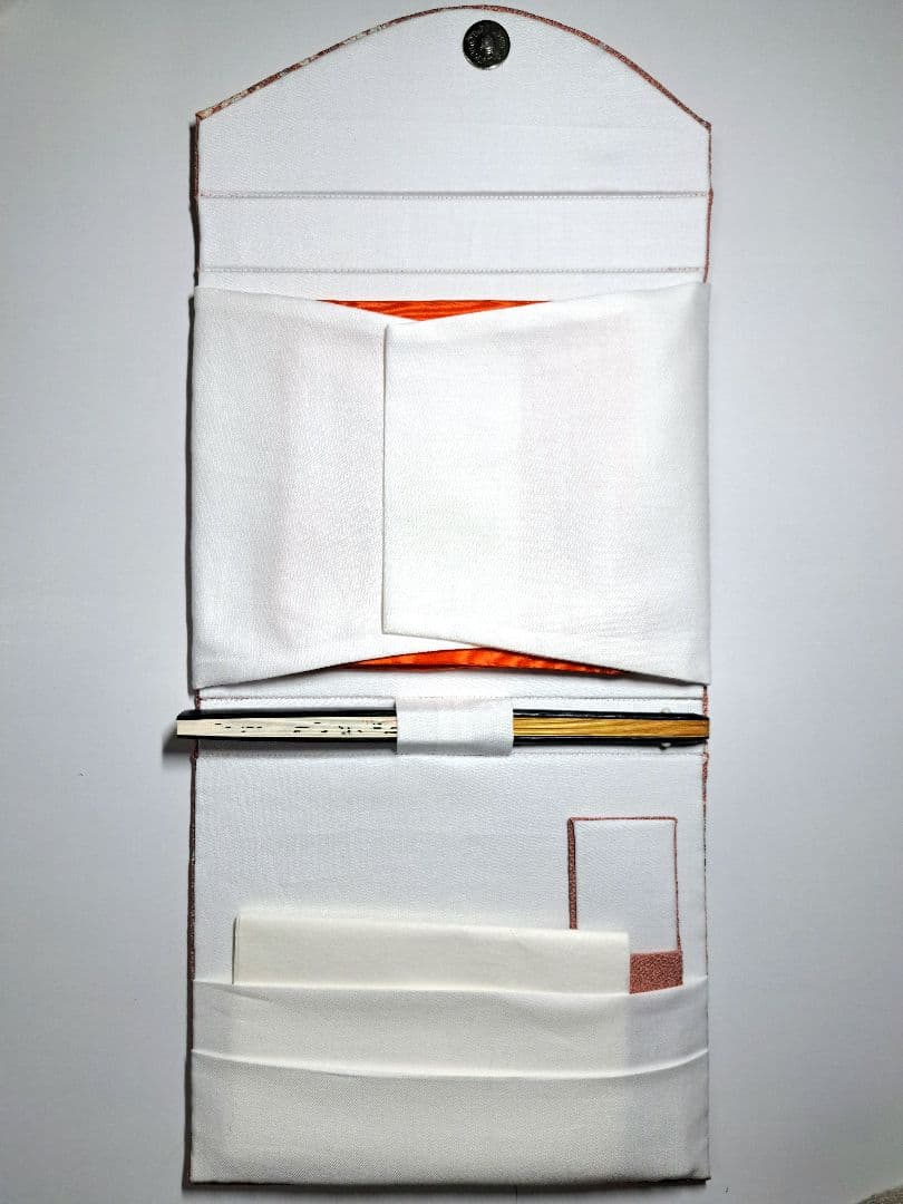 YOKORAさま専用 ふくさ挟み⭐地紙枝花文