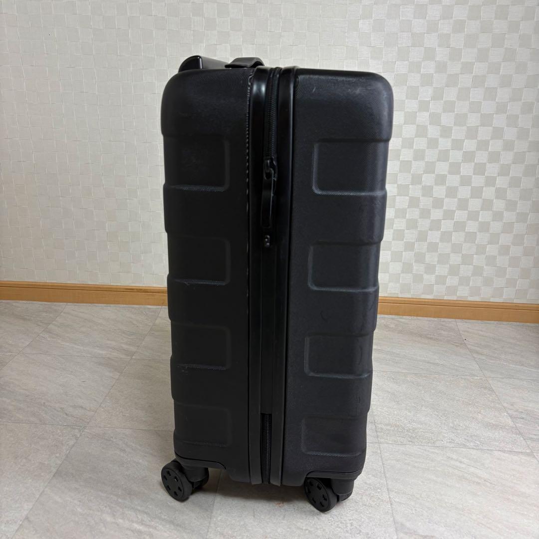 MUJI 無印良品 キャリーケース ブラック 36L スーツケース ストッパー