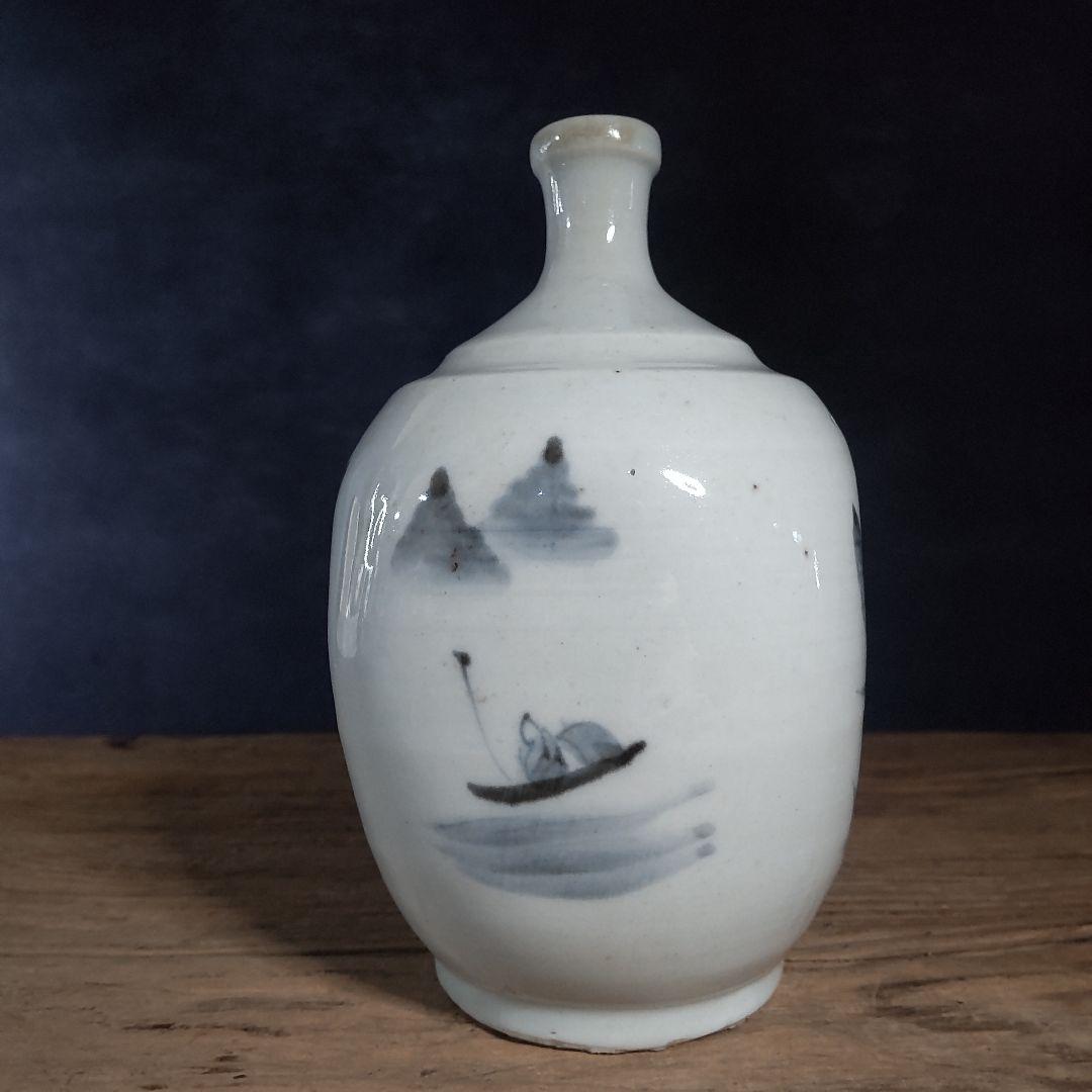 古伊万里 染付徳利 油壺親壺➁