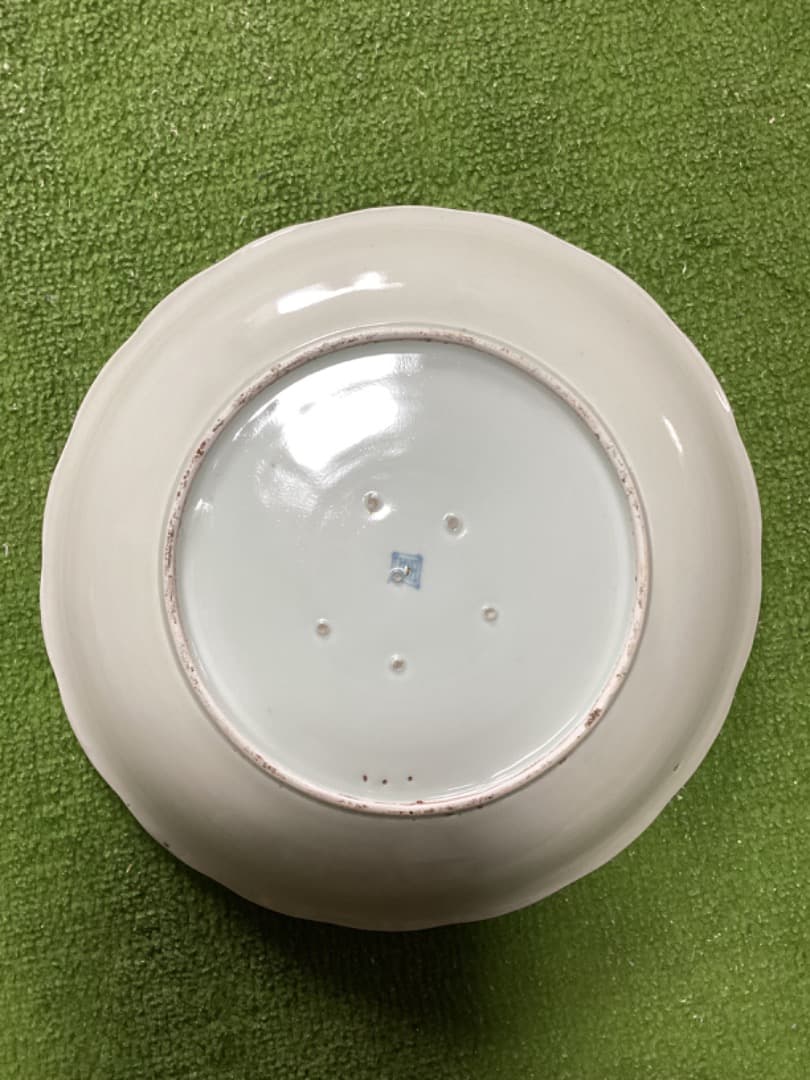 骨董 古伊万里（江戸後期～明治） 輪花五寸皿 | FURACOCO 古伊万里 江戸