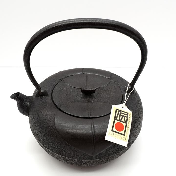 【未使用・タグ付き】南部鉄器 鉄瓶 盛岡産 伝統工芸品 2.3kg［正規品］