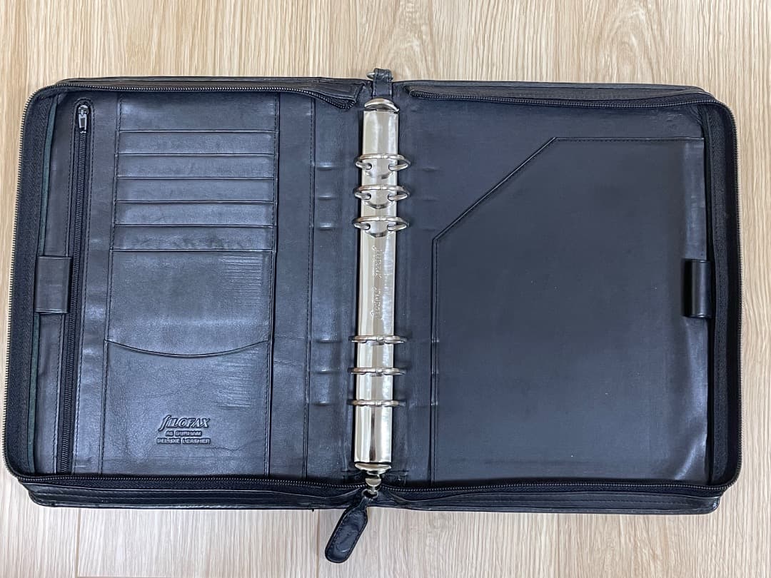 ファイロファクス A5 Durham Deluxe Leather システム手帳