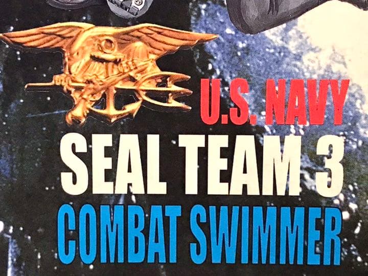 ミリタリー SEAL TEAM 3 COMBAT SWIMMER Dragon