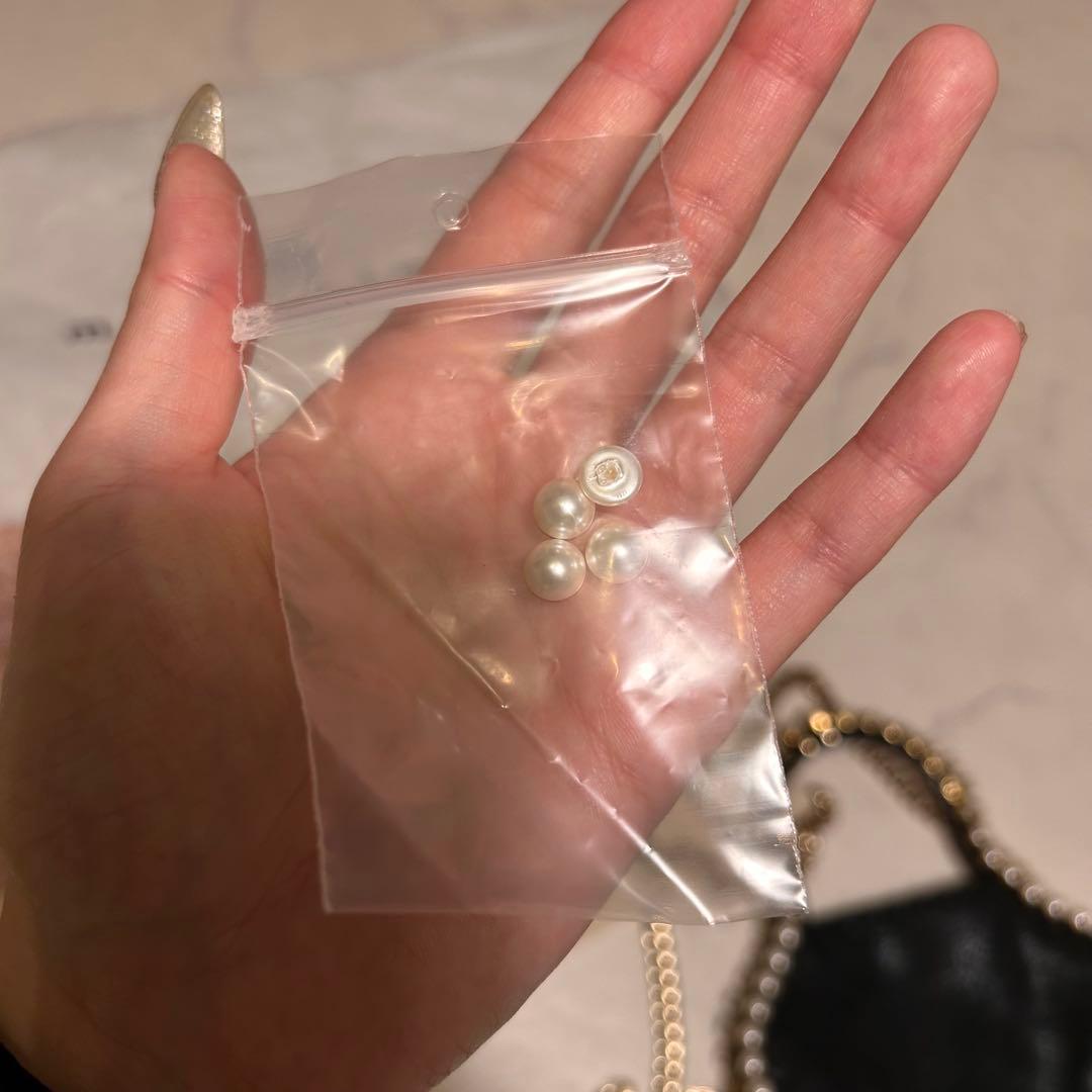 【新品】STELLA McCARTNEY ブラックパーティーバッグ　ファラベラ