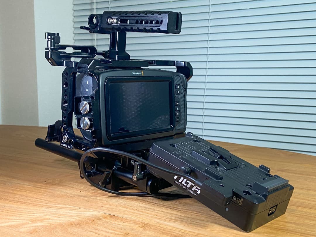 BMPCC6K＋SmallRig＋Tilta電源セット EFマウント