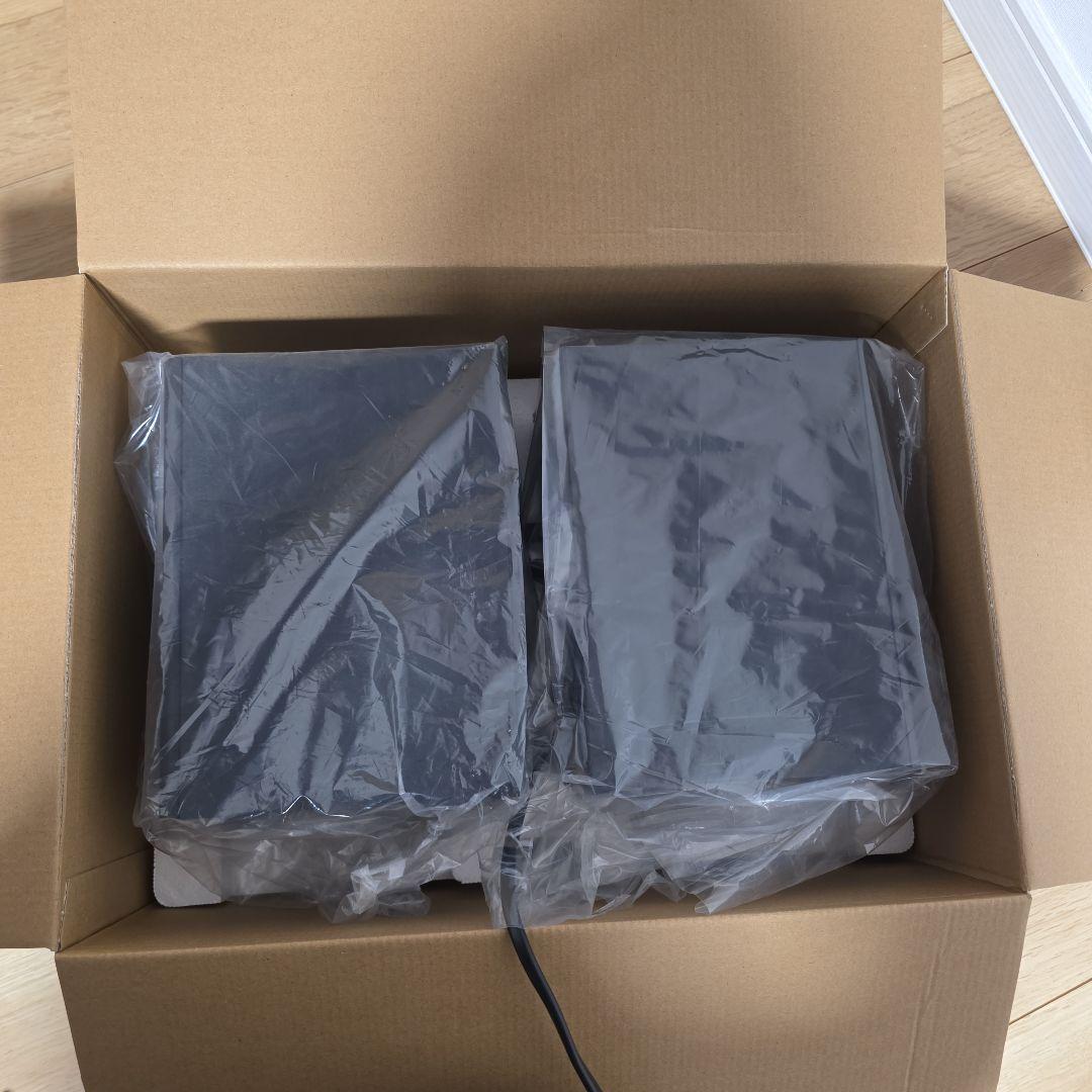 EDIFIER MR4（ブラック）+スピーカースタンド 2点セット オーディオ機器