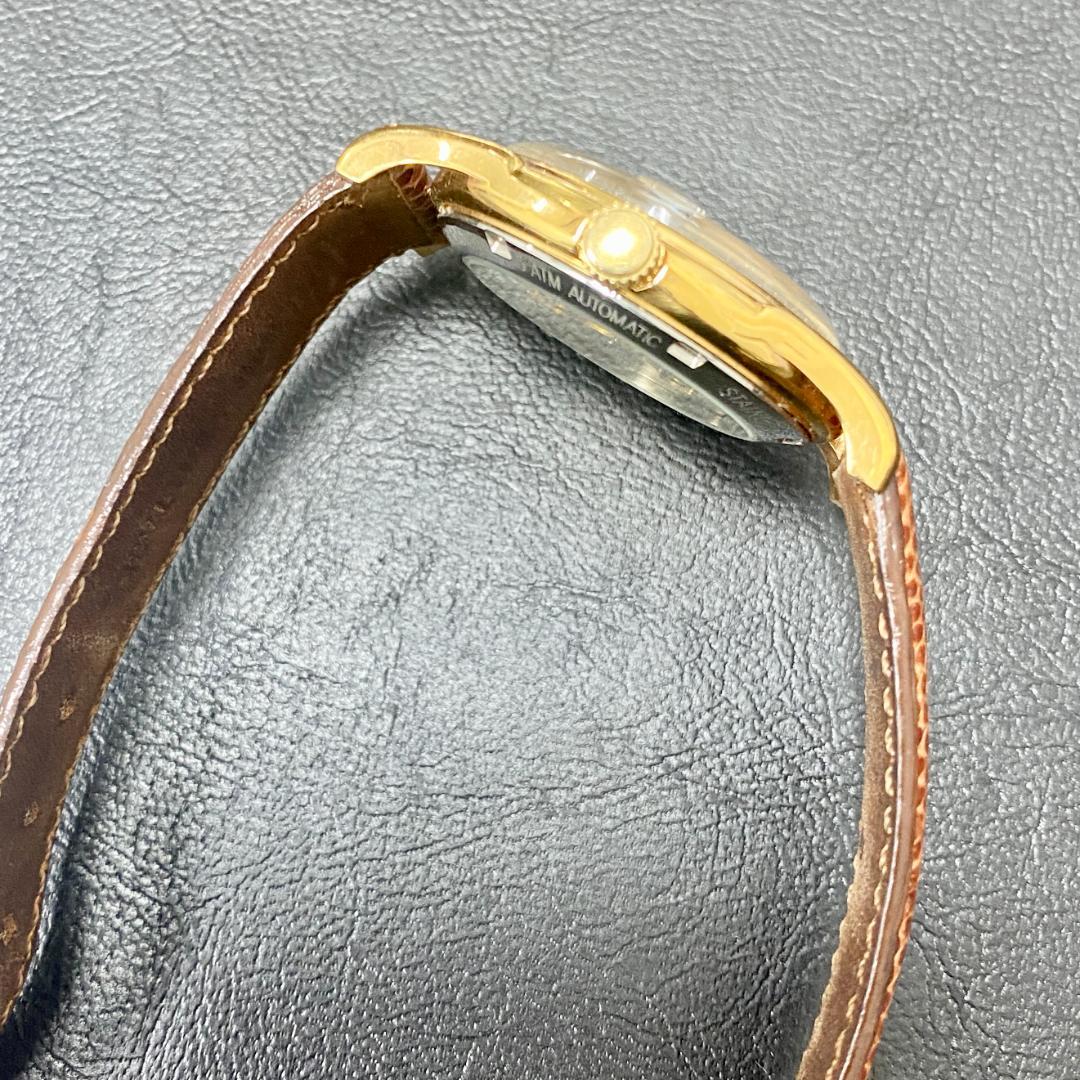 LE MONDE 自動巻き時計 稼働品 スイス ルモンド 美品 ヴィンテージ