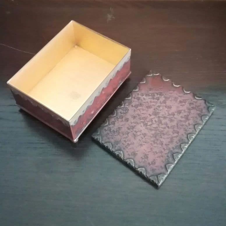 逸品　緋銅　毛織式　蓋物　小物入れ　松栄堂　明治金工　和骨董　骨董　アンティーク