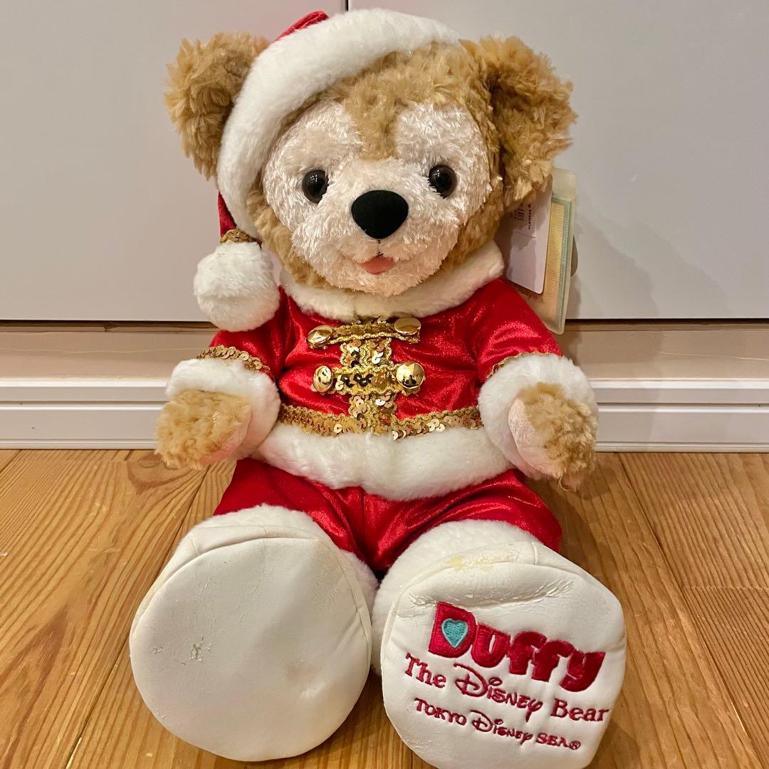 【タグ付レア】ダッフィー　クリスマス　キャンリフ　Sサイズ