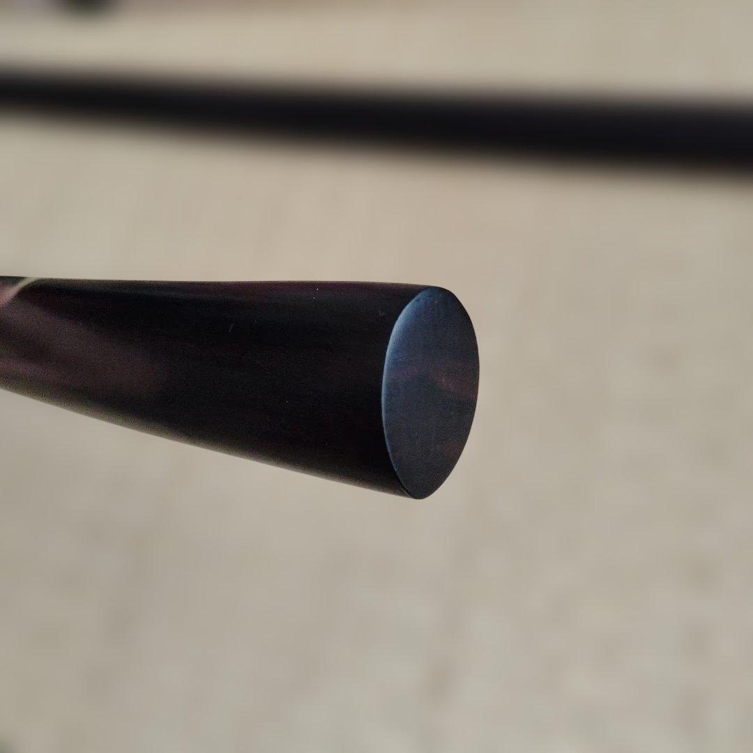 ぜろまる　本黒檀木刀100cm、本黒檀脇差55cm 台座無