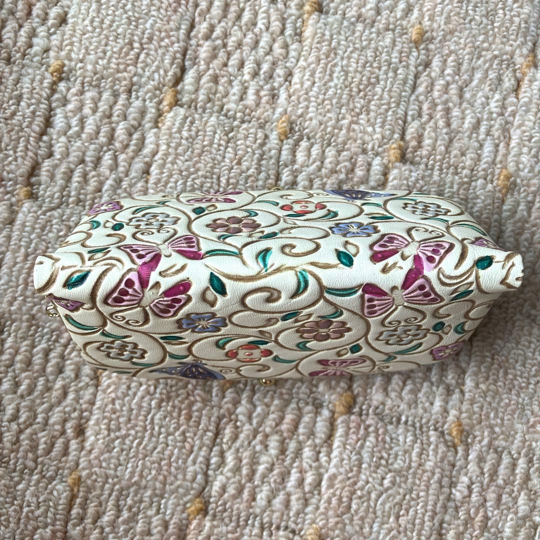 『文庫屋大関』の天溝がま口　花蝶