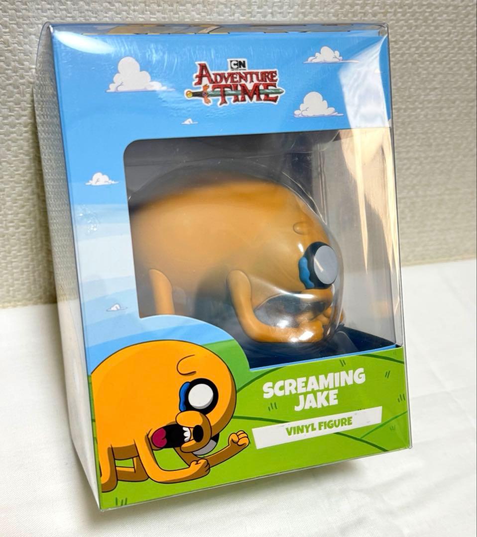 アドベンチャー・タイム/ ジェイク ビニールフィギュア FIG]パフ・ジェイク&リル・フィン 「アドベンチャー・タイム」 7インチ