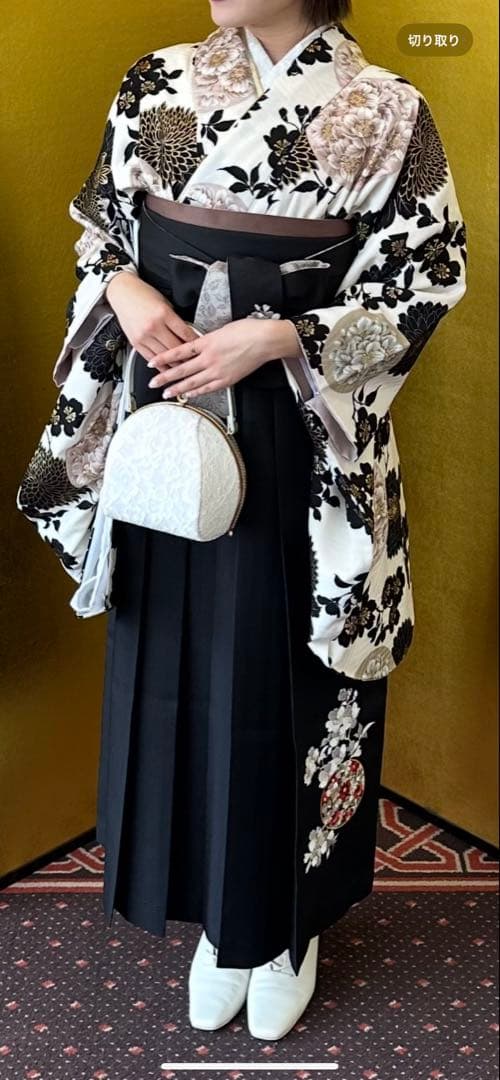 チョコ様専用 和装 草履バッグセット レース 白 金 ゴールド ホワイト