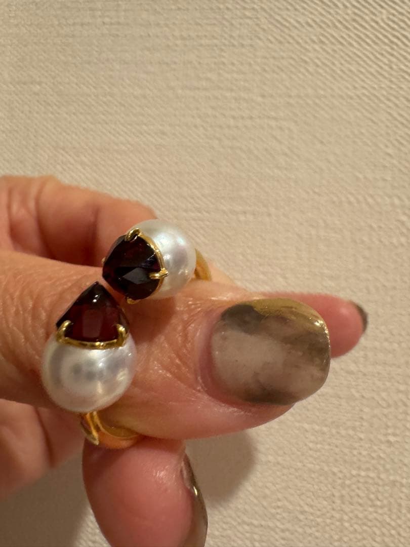 TASAKI リファインド　リベリオン　シグネチャーガーネットリング9号