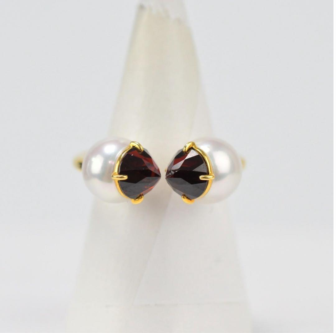 TASAKI リファインド　リベリオン　シグネチャーガーネットリング9号