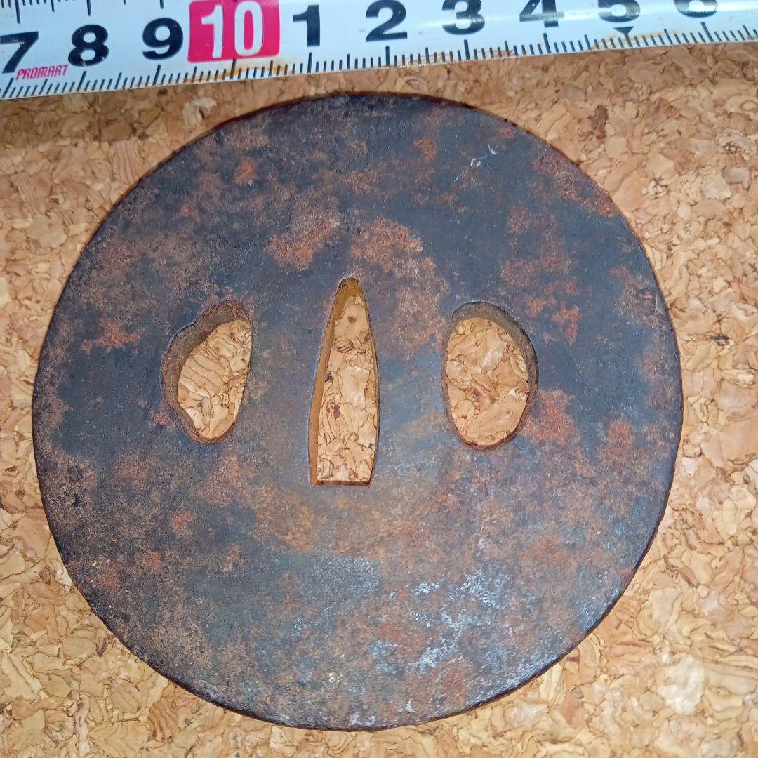 鍔 /柄/はばき/鍔在銘・國廣?!?時代物コレクション用