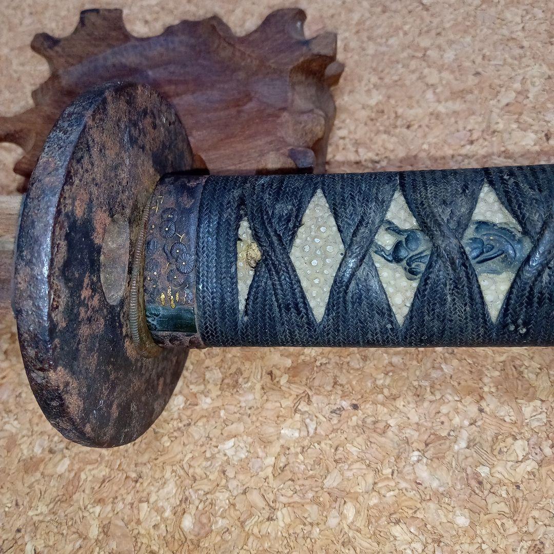 鍔 /柄/はばき/鍔在銘・國廣?!?時代物コレクション用