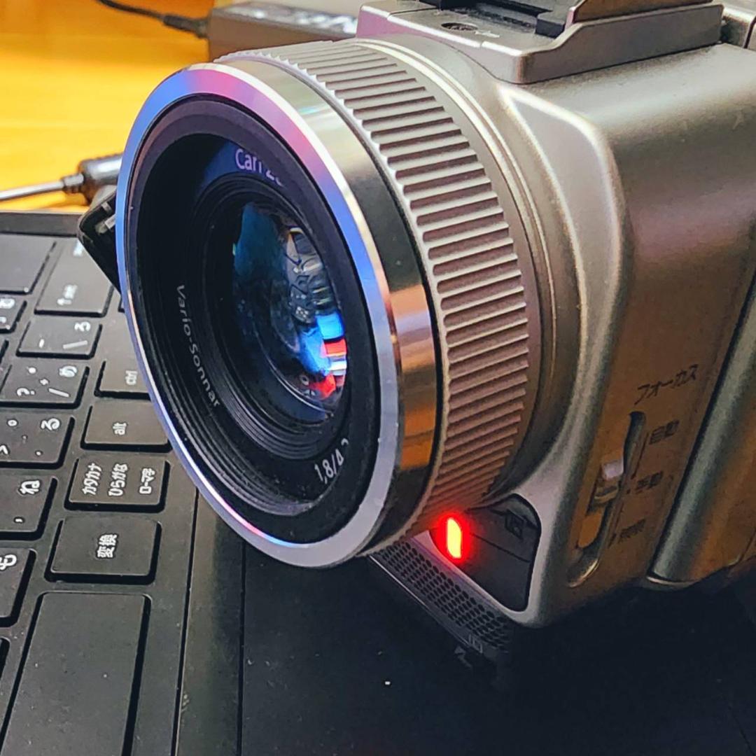 【動作確認済】高画質 SONY MiniDV ビデオカメラ DCR-TRV20