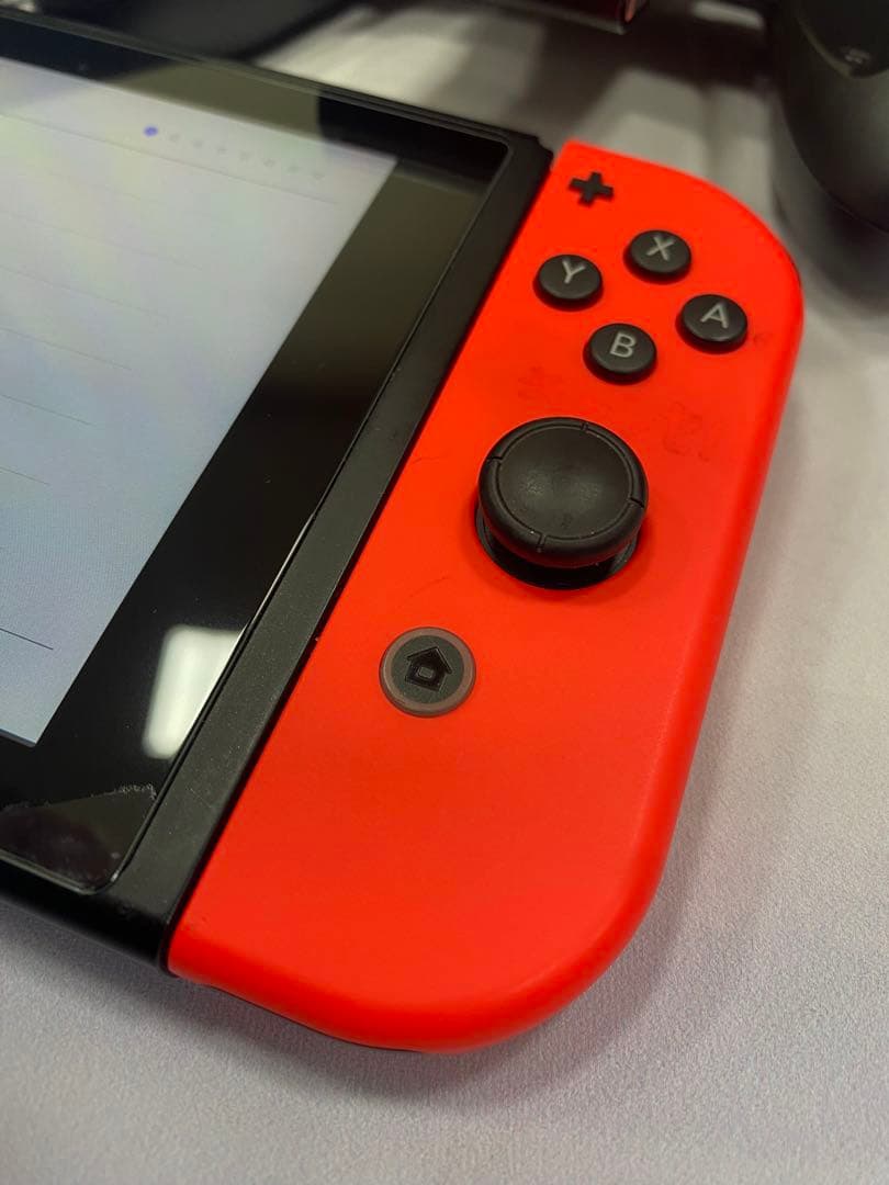 Nintendo Switch 本体　動作確認○ ネオンレッド&ブルー