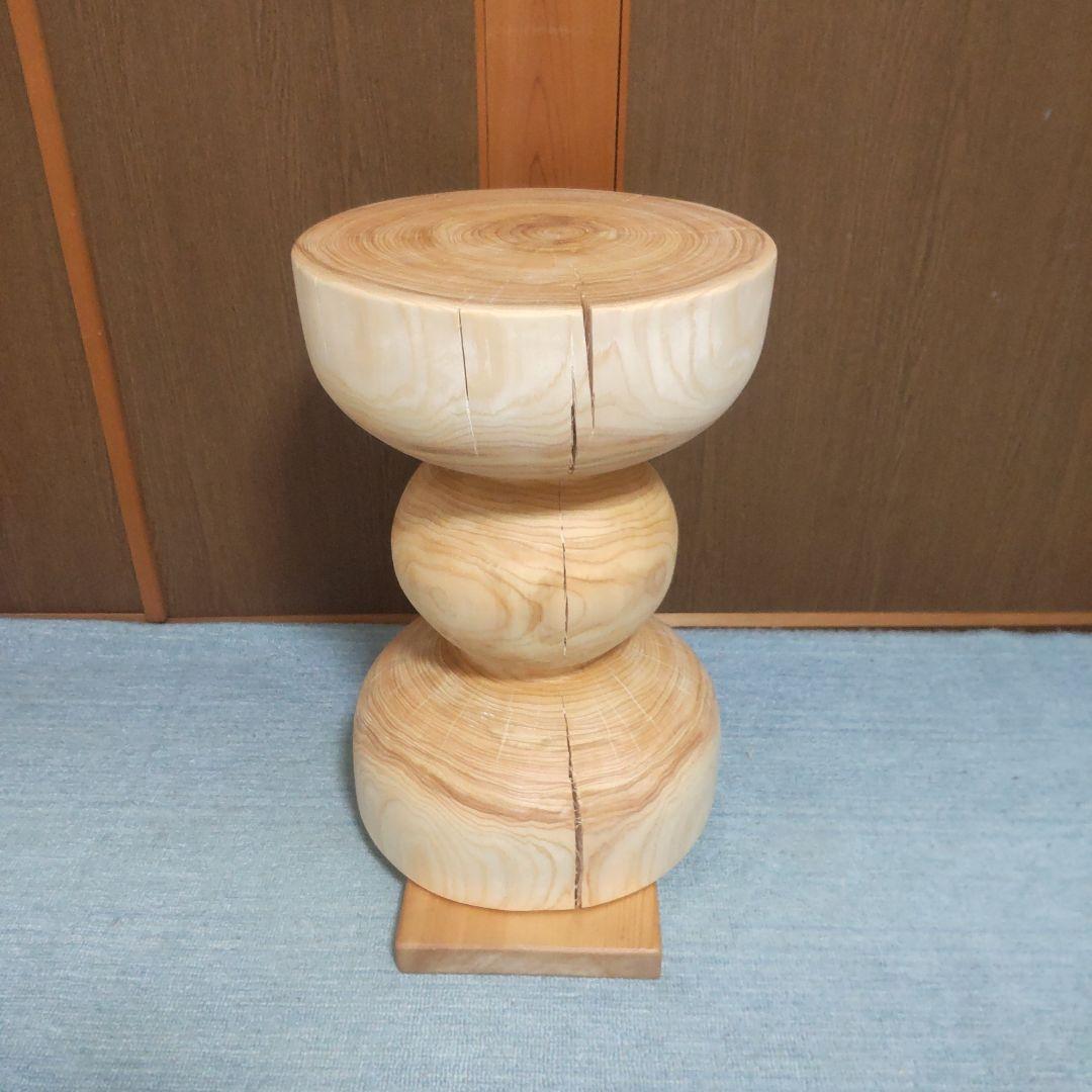 チャン*チーさん専用檜丸太椅子 スツール