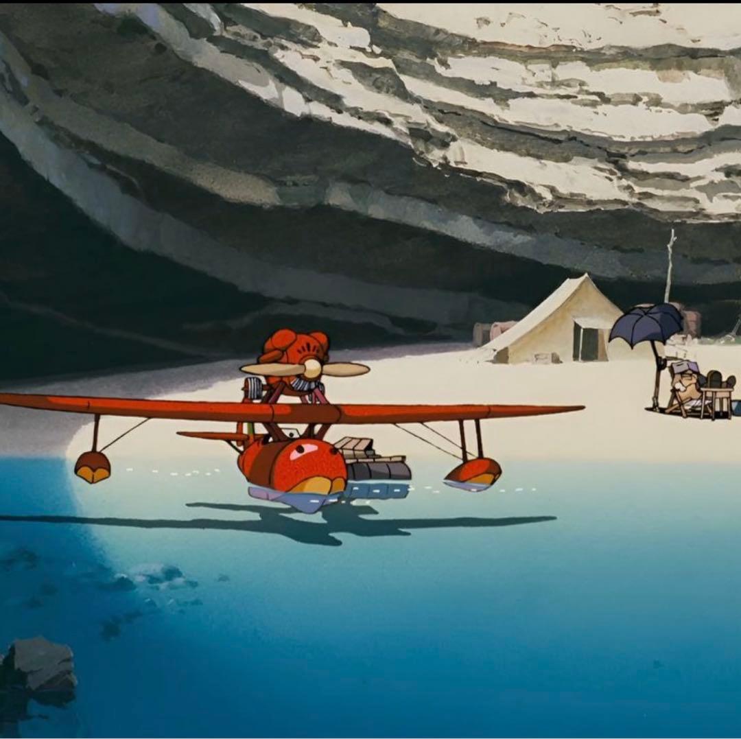 テンテン様　紅の豚　ポルコの隠れ家　ジオラマ