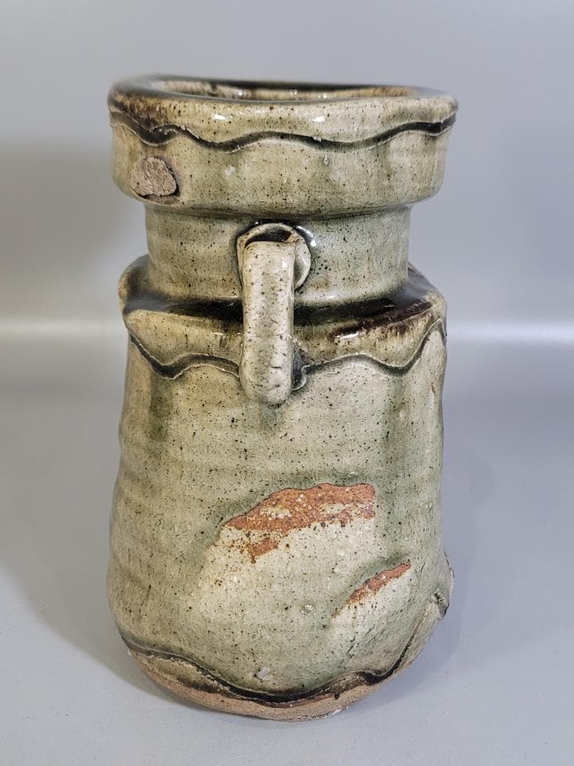 茶道具 伊賀 双耳 花生 古美術 DT403 - メルカリ