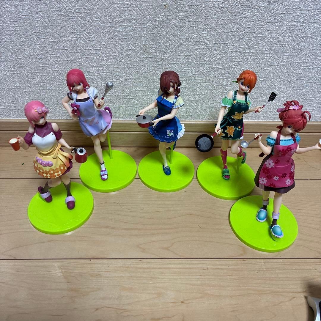 五等分の花嫁　フィギュア　アクスタ　ジッポ　セット