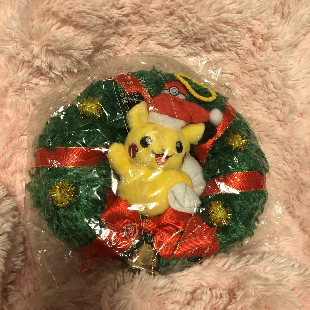 ポケモンセンター　ピカチュウ クリスマスリース　ポケモン　ぬいぐるみ