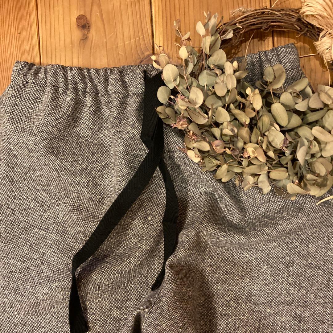 こはるんるん＊ハンドメイド＊もんぺパンツサルエル　Ｌ