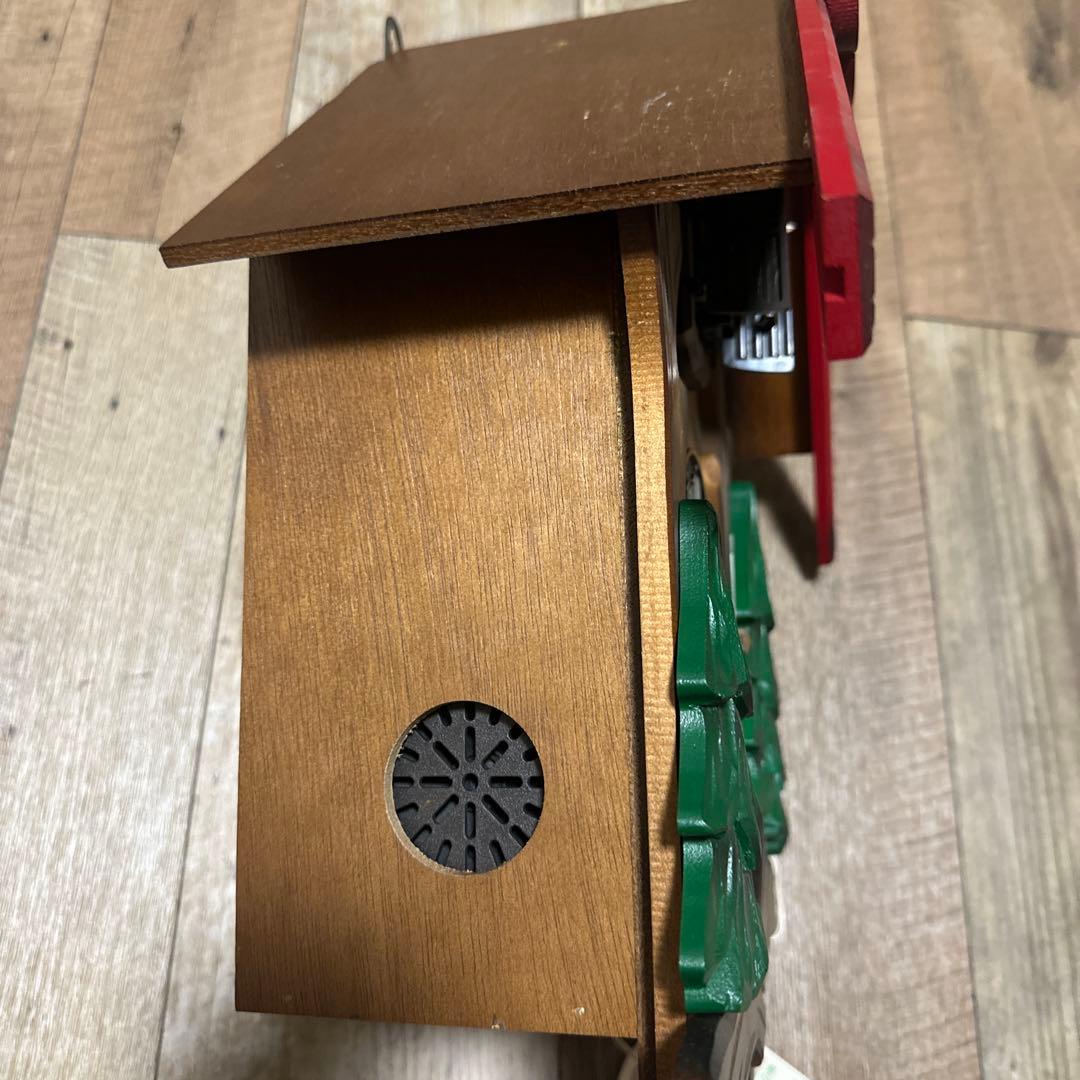 ケ*ン様 昭和レトロの可愛い木製鳩時計！しかも何と新品未使用です！！