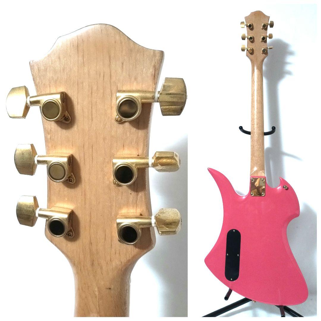 美品 Tony Smith トニースミス モッキンバードタイプ ピンク HIDE