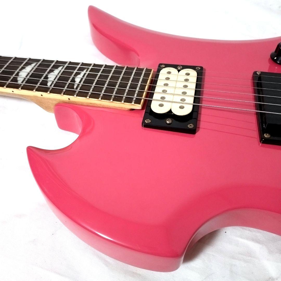 美品 Tony Smith トニースミス モッキンバードタイプ ピンク HIDE