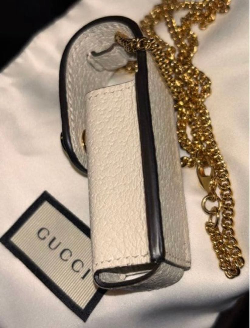 グッチ　リップケース　ストラップ