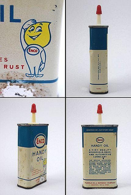 vintage】CANCO OIL can ビンテージ オイル缶 – 雑貨屋ポッポ 1950's