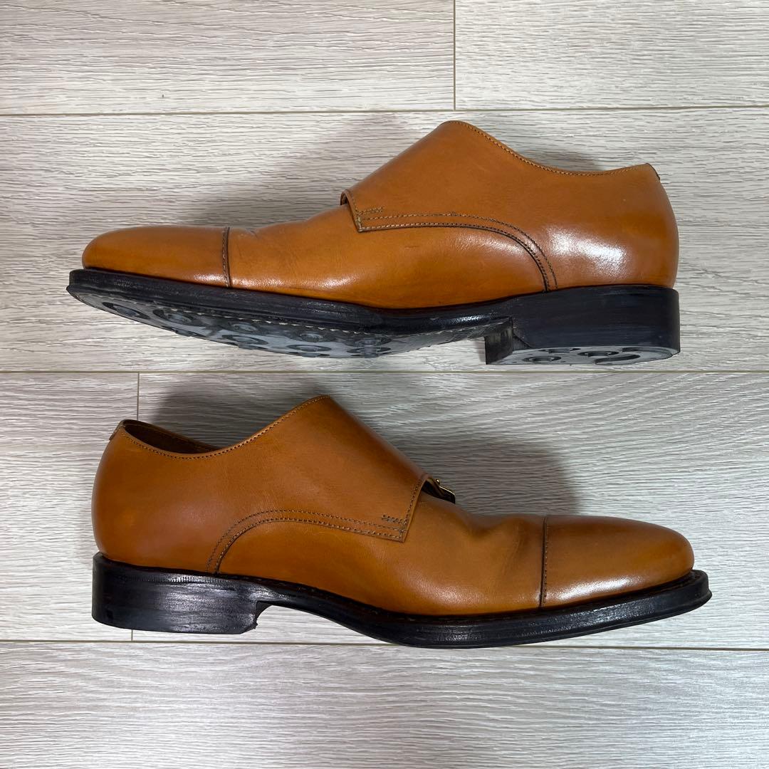 jalan sriwijaya ダブルモンクストラップシューズUK7