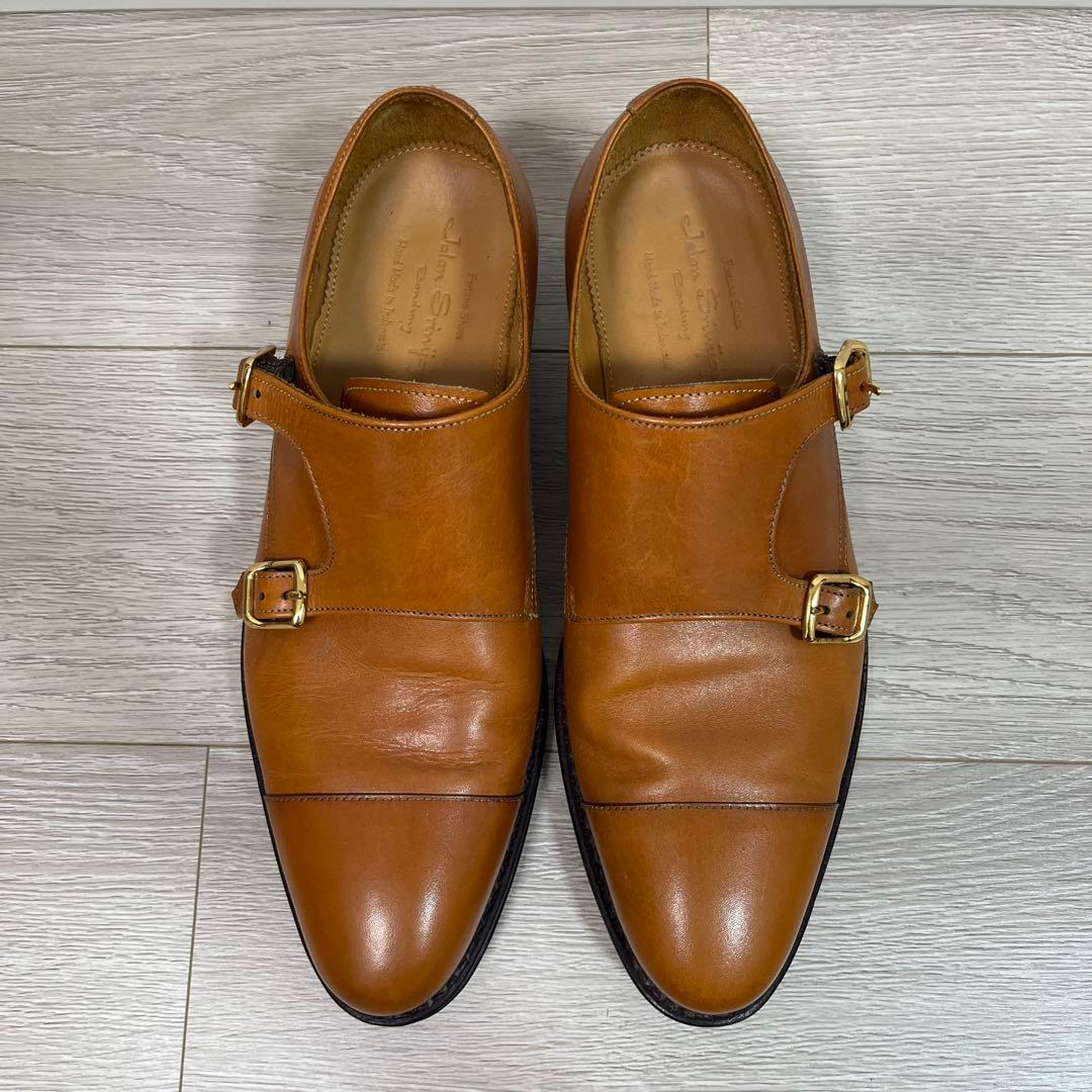 jalan sriwijaya ダブルモンクストラップシューズUK7