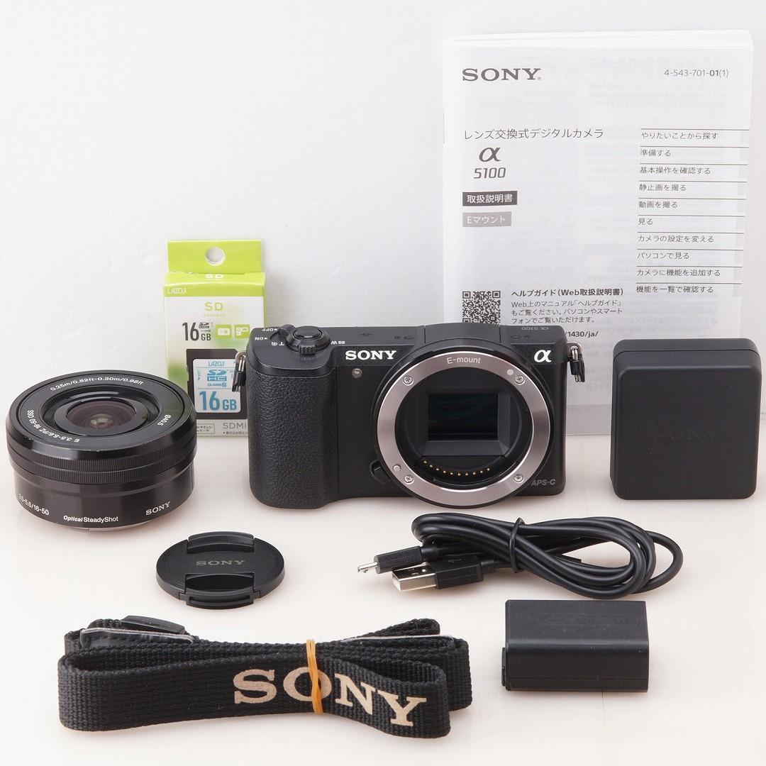 Wi-Fi☆SONY α5100 ☆8980ショット ミラーレス一眼 NFC