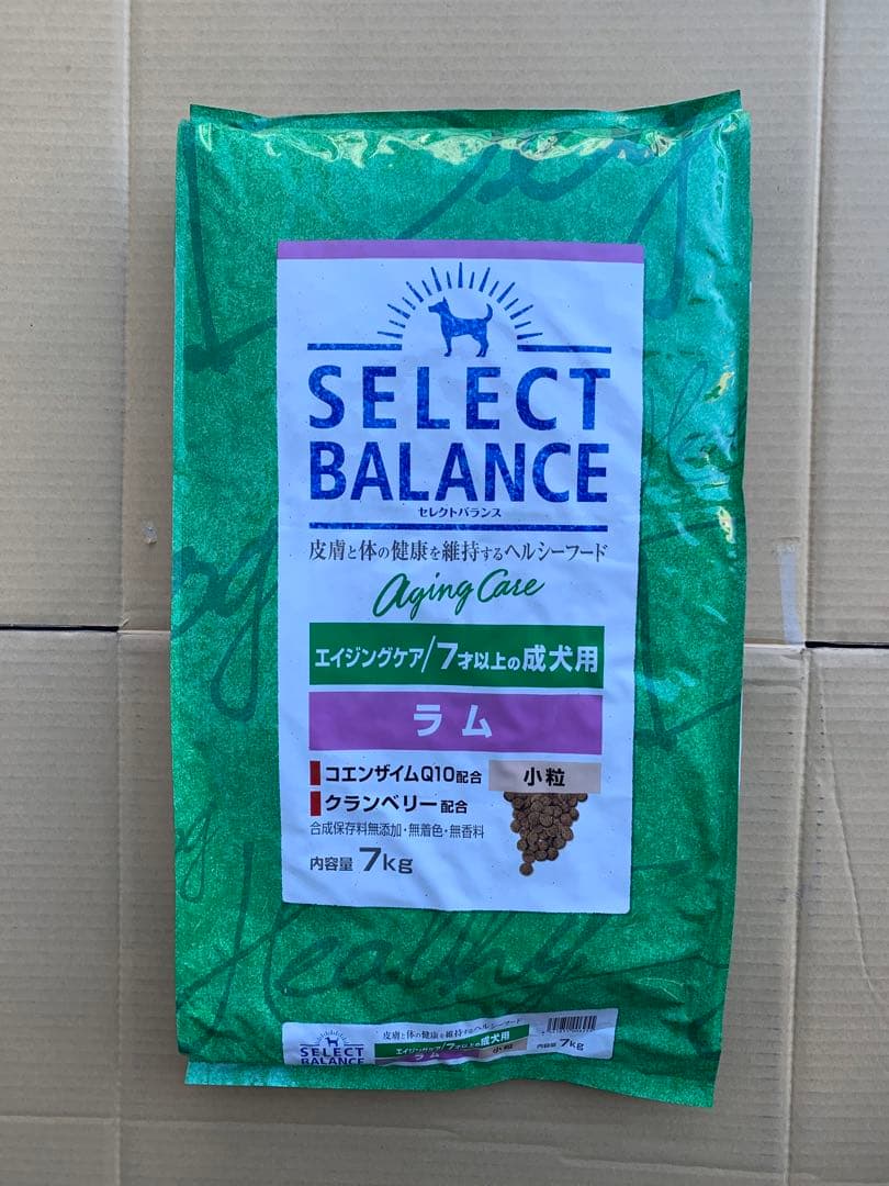 セレクトバランス エイジング 高齢犬用 ラム 小粒 7kg - メルカリ