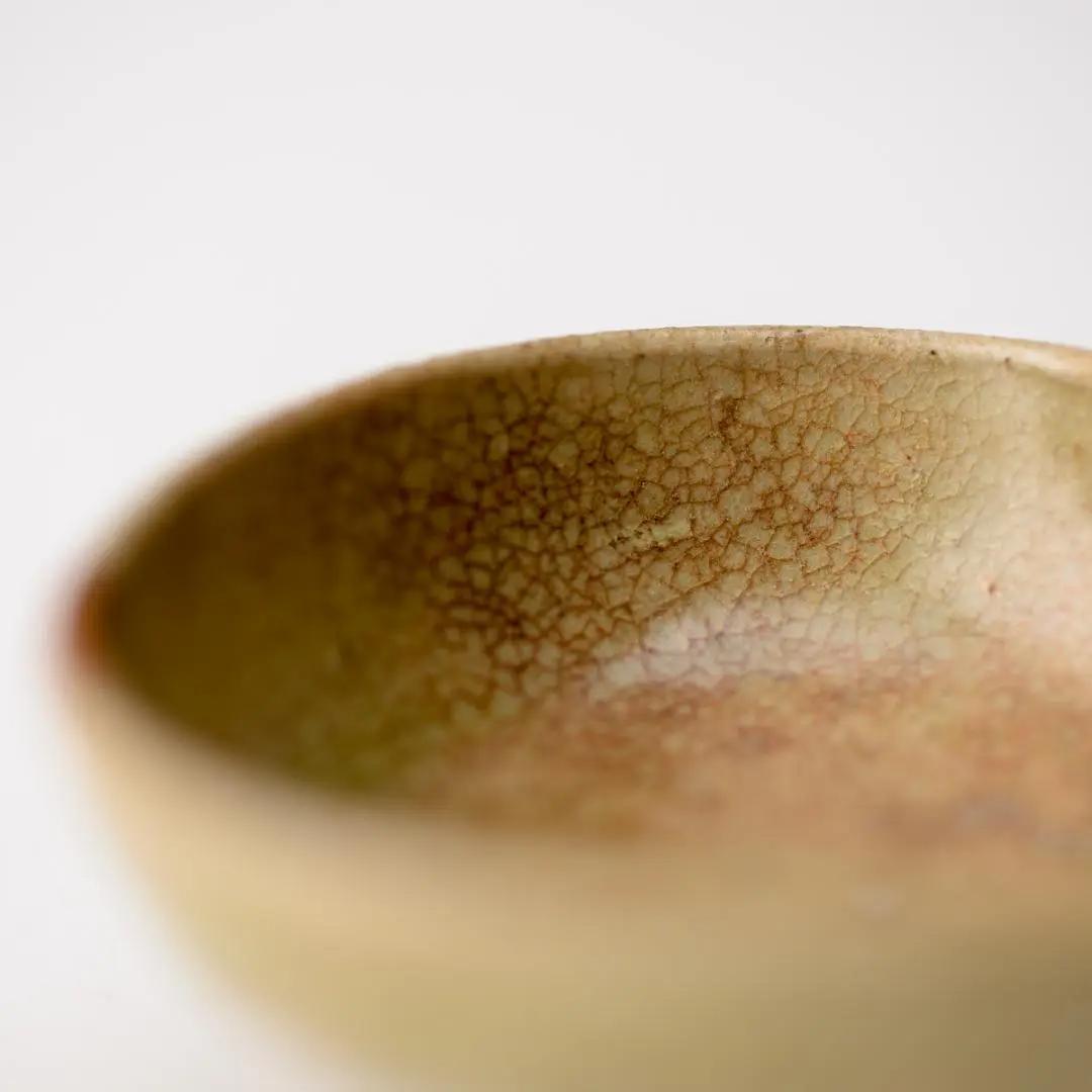 ◇137◇ 江戸時代 古黄瀬戸盃 骨董品 発掘品 ぐい吞み