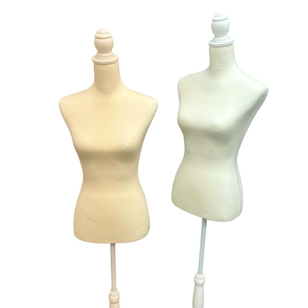 2体セット】レディース トルソー 布 木製 猫脚 婦人用 女性用 - メルカリ