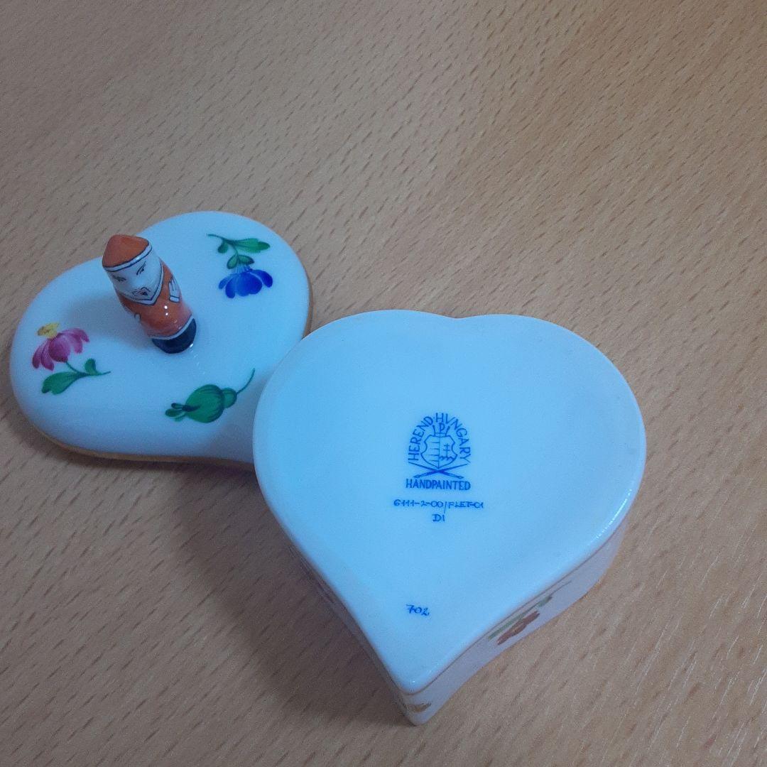 ヘレンド＿小物入れ［HEREND HVNGARY HANDPAINTED］