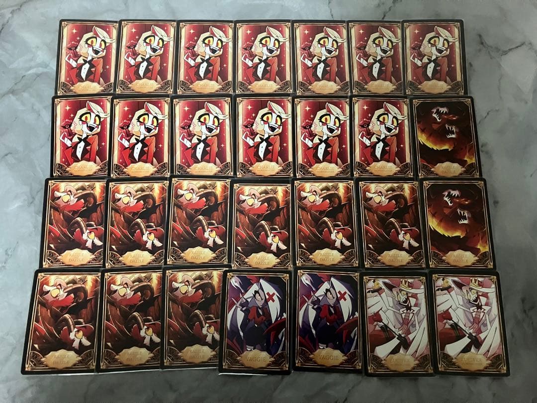 ハズビンホテル　トレーディングカード　チャーリーセット