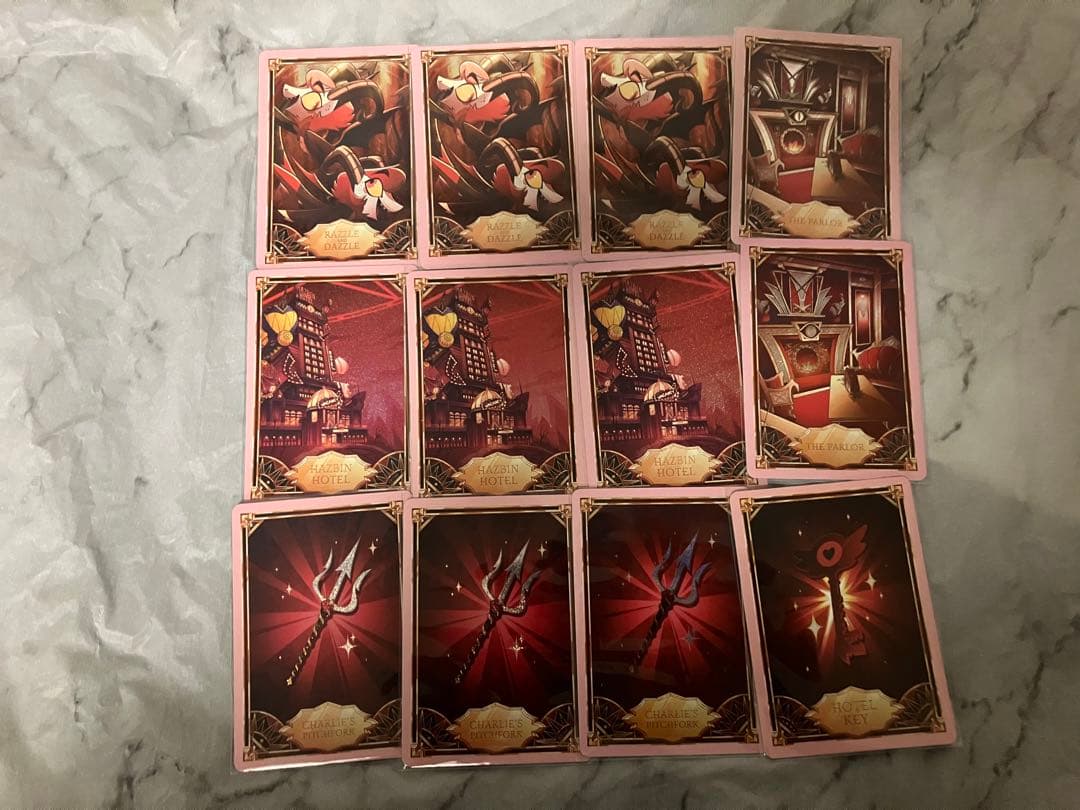 ハズビンホテル　トレーディングカード　チャーリーセット