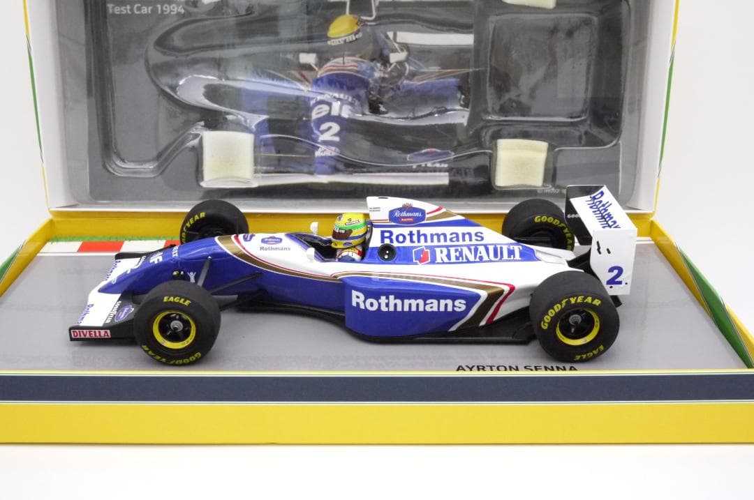 タイプピー1/18 ウィリアムズ FW16 ポールリカール A.セナ
