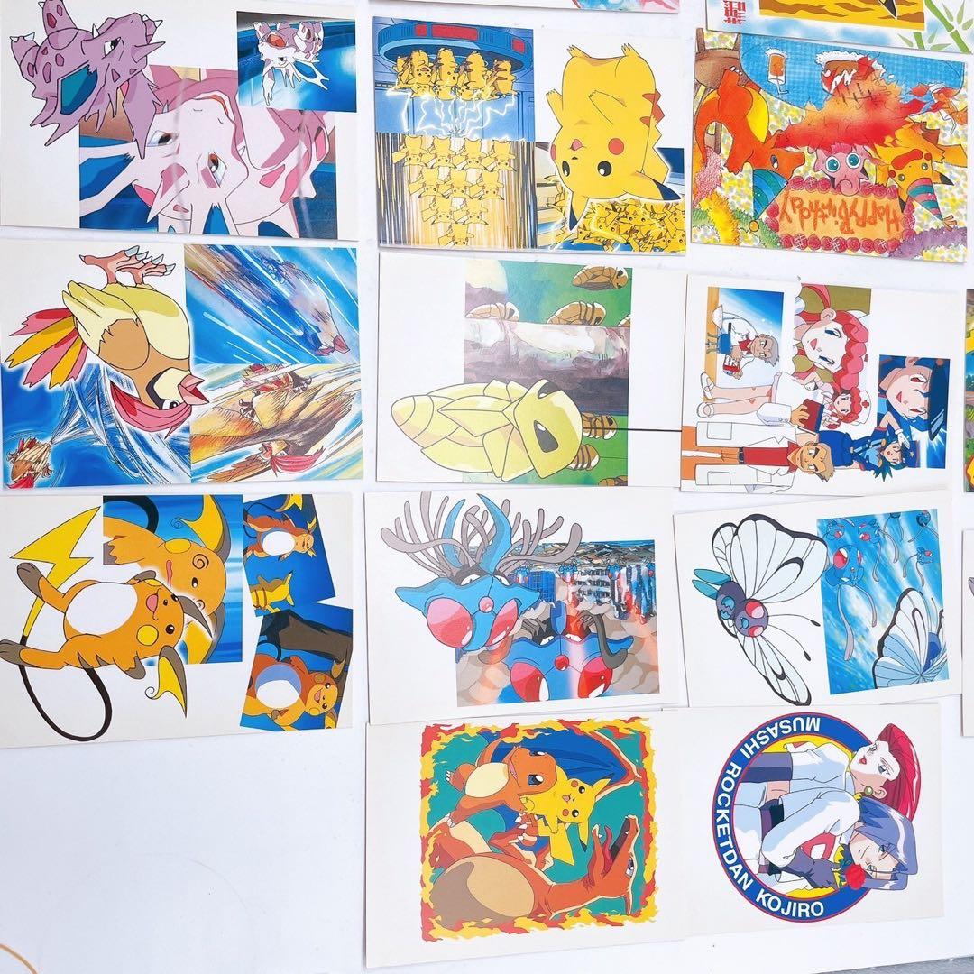 ポケモン てれびくん ポストカード 赤 緑 青 pokemon post card red