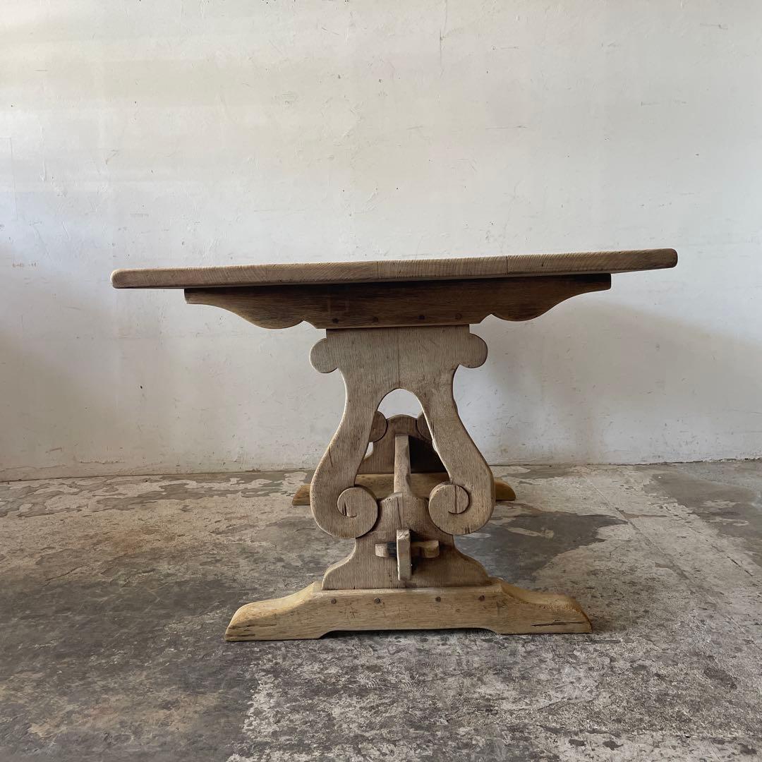 ビンテージ　ダイニングテーブル　 剥離