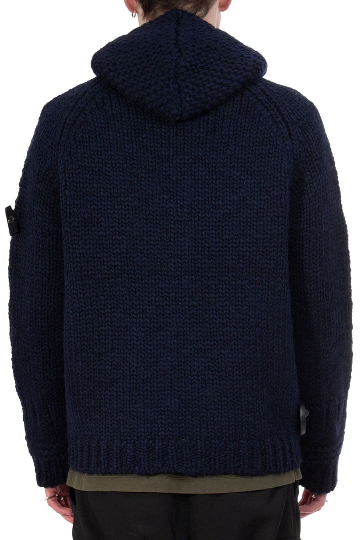 トップス Stone  Hooded Knit Cardigan 23AW M