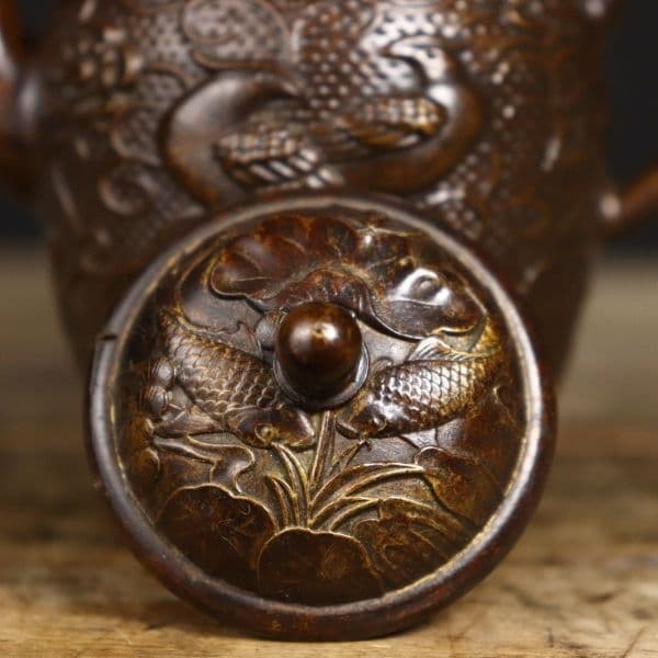 銅 細工 茶道具 急須 徳利 工芸品 美術品 置物